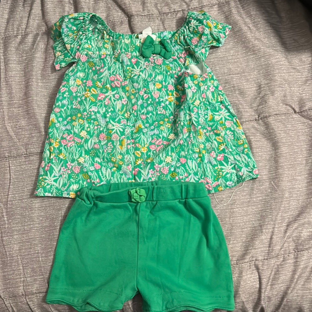 Shirt and short set
